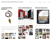 Tablet Screenshot of investmentjournal.info